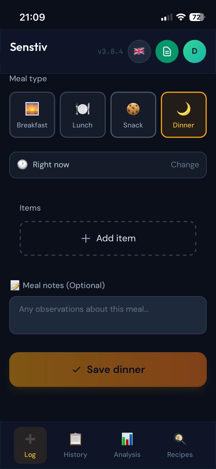 Senstiv App